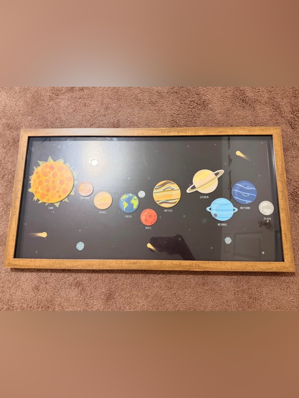 Solar System Framed Wall Art